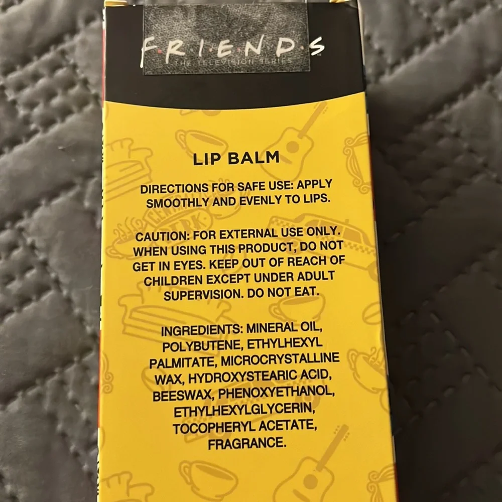 Friends Flavored Lip Balms